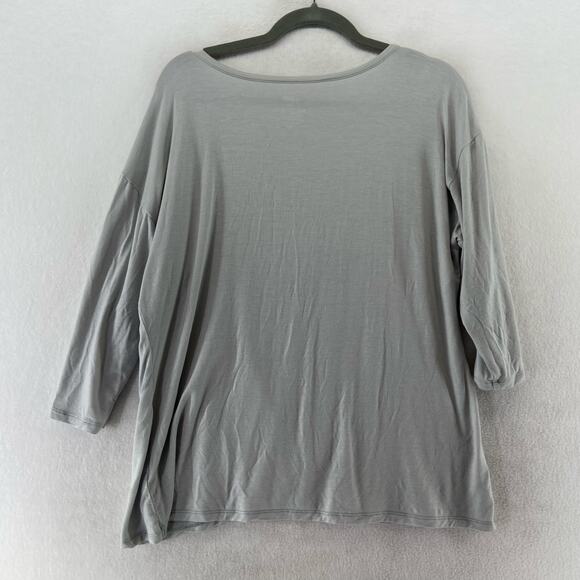 Kashwere Beauty Fiber Collagen Pajama Top Size Medium - Picture 3 of 7